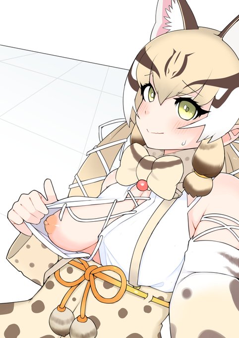 kmvジョfが胸をずらして乳首を見せてくるエロ自撮り##odaibako_ollie_stratos  でちくびチラ見せ 