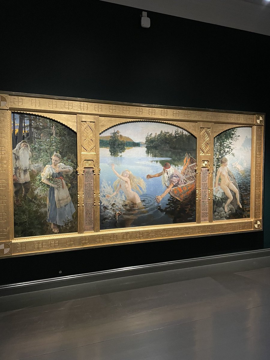 Hyvää Kalevalan ja suomalaisen kulttuurin päivää!
🇫🇮🇫🇮🇫🇮
Kevät keikkuen tulevi..
👨‍🎨Akseli Gallen-Kallela
🎨Aino-taru 1891
📍Ateneumin taidemuseo
#Kalevalanpäivä #suomalaisenkulttuurinpäivä