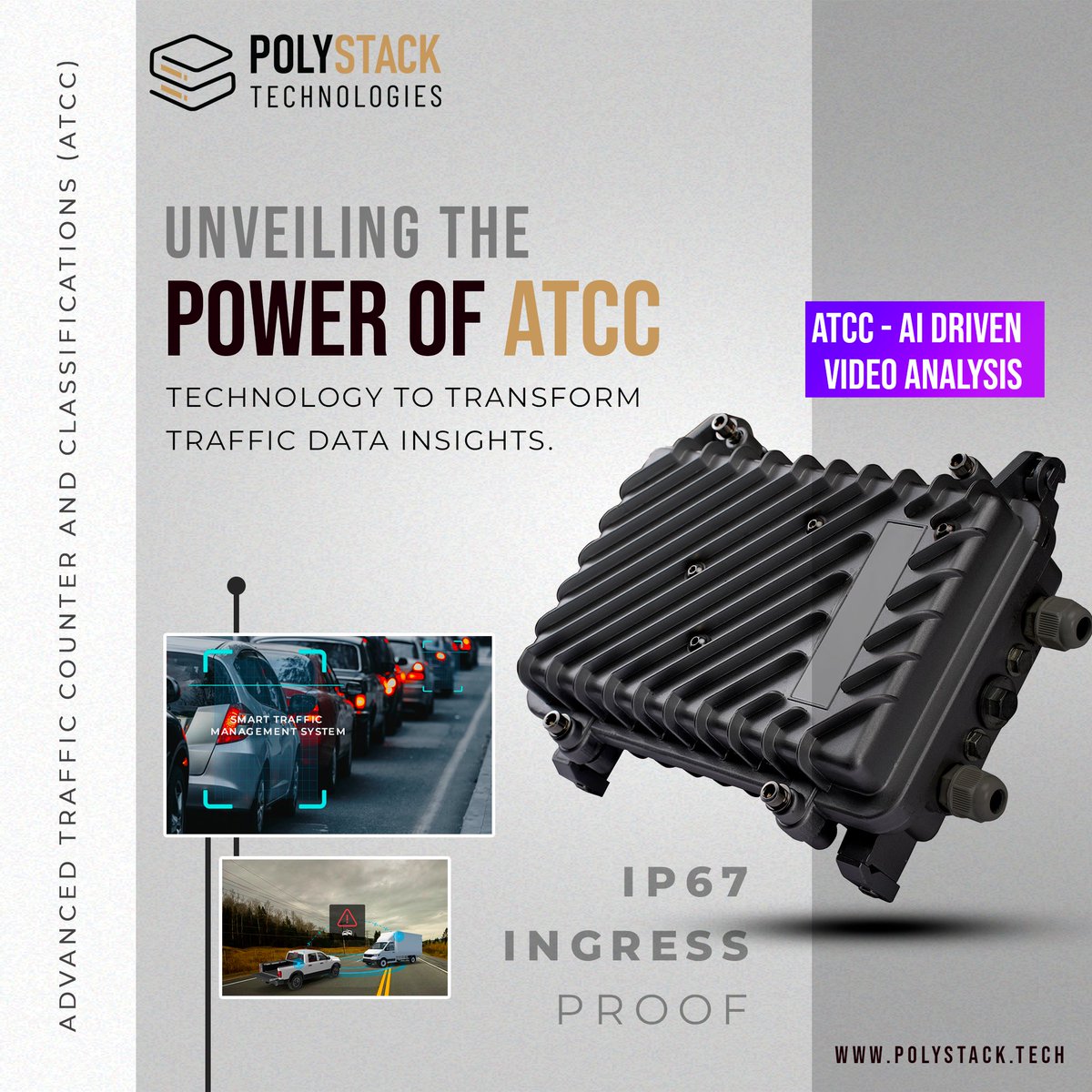 Polystack_Tech's tweet image. Unveiling the Benefits and power of Advanaced Traffic Counter and Classifications 
✅Real-Time Monitoring
✅Traffic Classification
✅Traffic Counter
✅Powerful bullet type IP cameras 
✅Powerful supply, networking, UPS,  Solar Power options.

#ATCC #AI #Edgecomputing
