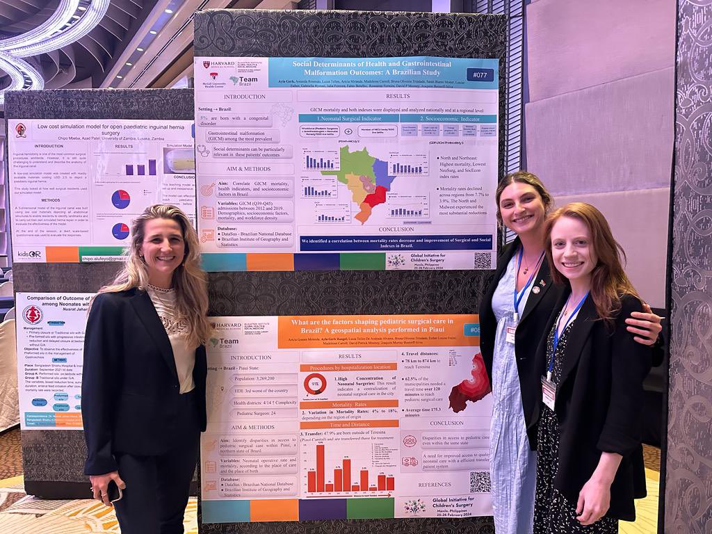 Ayla Gerk (@ayla_gerk) on Twitter photo Honored to have our projects presented at <a href="/GICSurgery/">GICS</a> #GICSV 👶
Couldn’t be more lucky to be part of such amazing teams, surrounded by the best people working together in advancing #SurgicalCare4Kids #GlobalSurgery 🩺🌎
<a href="/mcgillu/">McGill University</a> | CommiSur Lab |<a href="/HarvardPGSSC/">Harvard Global Surgery</a> 🇧🇷 | JML Fellowship Honored to have our projects presented at <a href="/GICSurgery/">GICS</a> #GICSV 👶
Couldn’t be more lucky to be part of such amazing teams, surrounded by the best people working together in advancing #SurgicalCare4Kids #GlobalSurgery 🩺🌎
<a href="/mcgillu/">McGill University</a> | CommiSur Lab |<a href="/HarvardPGSSC/">Harvard Global Surgery</a> 🇧🇷 | JML Fellowship