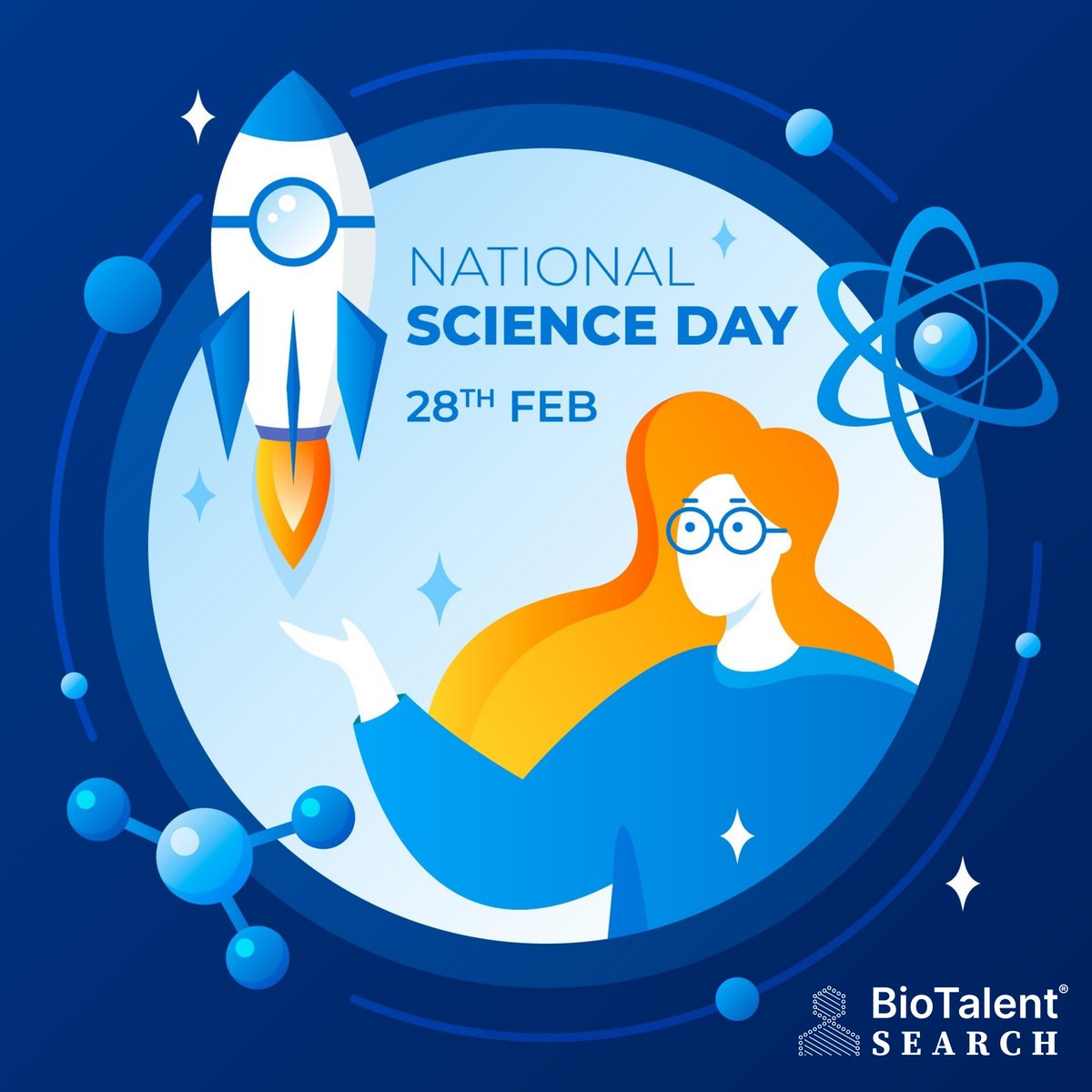 BioTalentSearch's tweet image. 🔬🌟 Happy National Science Day! 🌟🔬

Cheers to the brilliant minds and tireless dedication of scientists everywhere, driving innovation and shaping a brighter future.
#NationalScienceDay #Science #Innovation #BioTalentSearchTeam