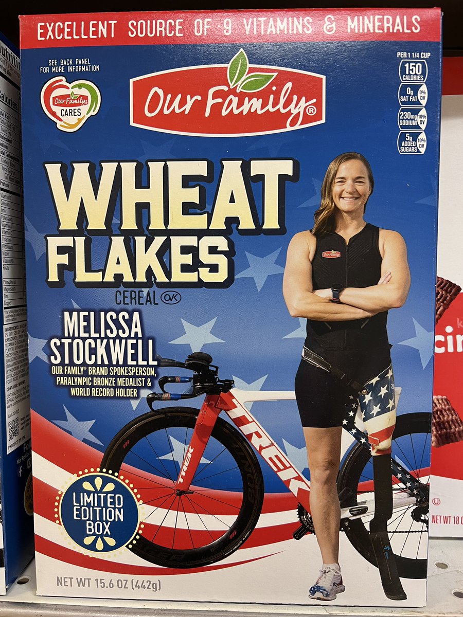 So excited to see @MStockwell01 in my supermarket!