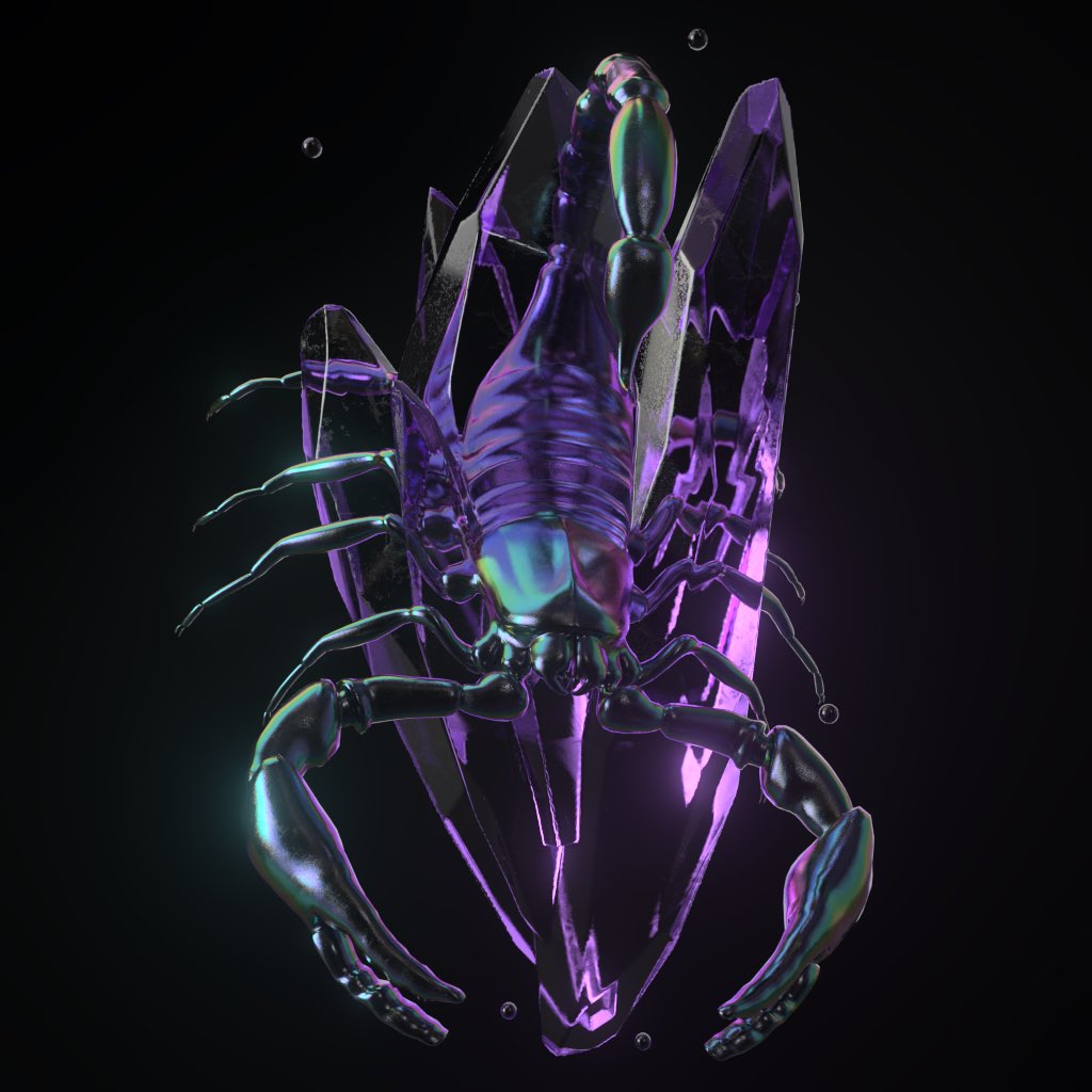 NTORIUS's tweet image. I’ve wanted a FVCK_CRYSTAL// since they dropped. Tonight we secured this gem for the vault. @fvckrender these are absolutely beautiful. 💜🖤 opensea.io/NTORIUS_VAULT