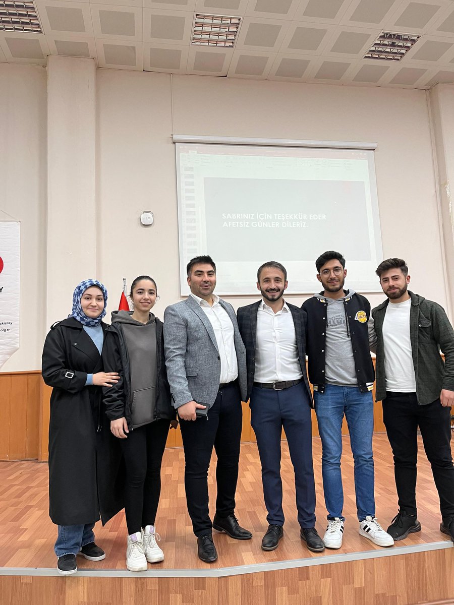 comuafat's tweet image. Afette Psikolojik Dayanıklılık Semineri @genckizilay17 işbirliği ve sizlerin katılımıyla gerçektirildi.
Konuşmacılarımıza ve sizlere katılımınızdan dolayı teşekkür ederiz. ⛑️🧯🛟 
Sonraki etkinliklerde görüşmek dileğiyle 🌸