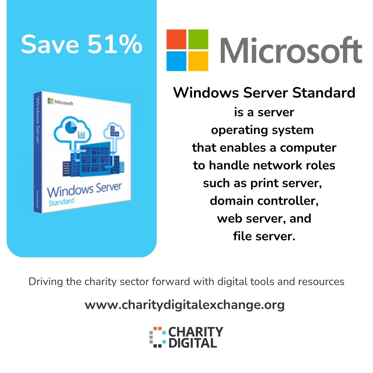 CharityDigiOrg's tweet image. Windows Server Standard is a server operating system that enables a computer to handle network roles such as print server, domain controller, web server, and file server.

Get it here ⬇️
charitydigitalexchange.org/content/window…

#CharityDigital #Microsoft #DiscountedTech #NonProfit