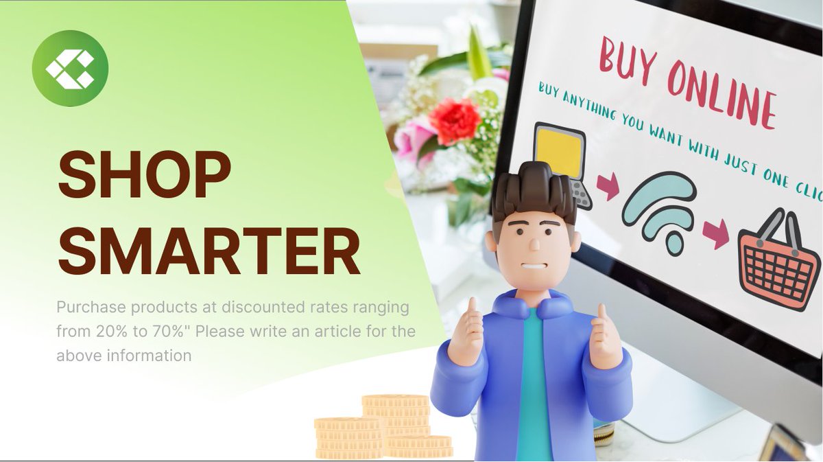 kubi_network's tweet photo. 📳Shop Smarter with Kubi Ecommerce

🟠Don’t Miss Out!

👉🏻Join Kubi Ecommerce today and unlock a world of savings and convenience. With discounts of up to 70% on your favorite products, there’s never been a better time to shop smarter and save more. https://t.co/Js5L9DoaJi