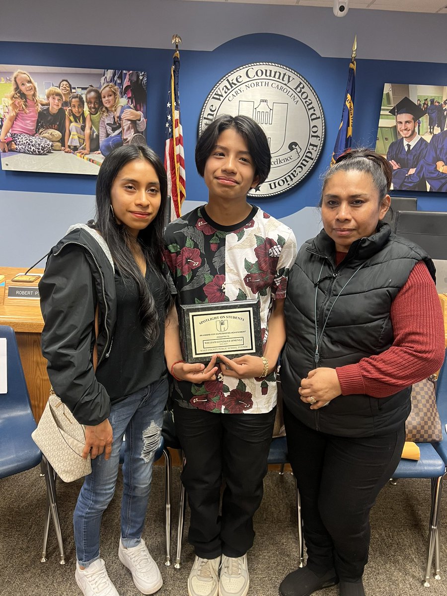 Congratulations to our <a href="/JYJoyner/">Joyner Elementary</a> Spotlight On Students honoree, William Gonzalez Jimenez! 🎉🎉🎉Such an amazing young man that is beyond deserving! #SpotlightOnStudents #ThePeopleMakeThePlace #IBLeadLearner