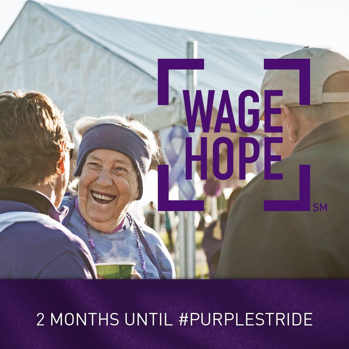 Only two months left until PurpleStride New Jersey! Start your team for FREE and join us in Parsippany on April 27th! PurpleStride.org/NJ