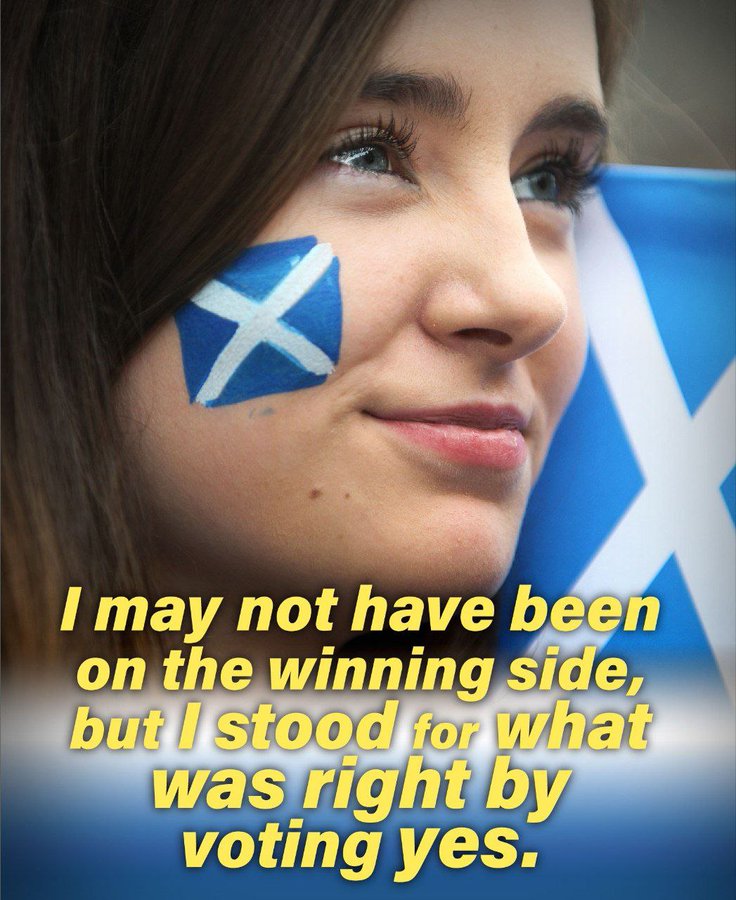 #StillYES #TenYearsOn @YesScot #NeverGiveUp #HopeOverFear   #TheDreamShallNeverDie  #ScottishIndependenceASAP 🏴󠁧󠁢󠁳󠁣󠁴󠁿🎉✨