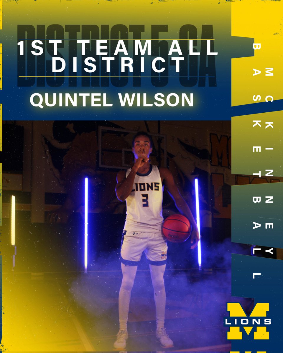 MHS Lions Boys Basketball (@mhslionshoops) on Twitter photo Congratulations <a href="/Quintel05/">Quintel “Q” Wilson</a> on being named 1st Team All District!!#GoldStandard <a href="/MHSLions/">McKinney High School</a> <a href="/McKISDAth/">McKinneyISD Ath Dept</a> Congratulations <a href="/Quintel05/">Quintel “Q” Wilson</a> on being named 1st Team All District!!#GoldStandard <a href="/MHSLions/">McKinney High School</a> <a href="/McKISDAth/">McKinneyISD Ath Dept</a>