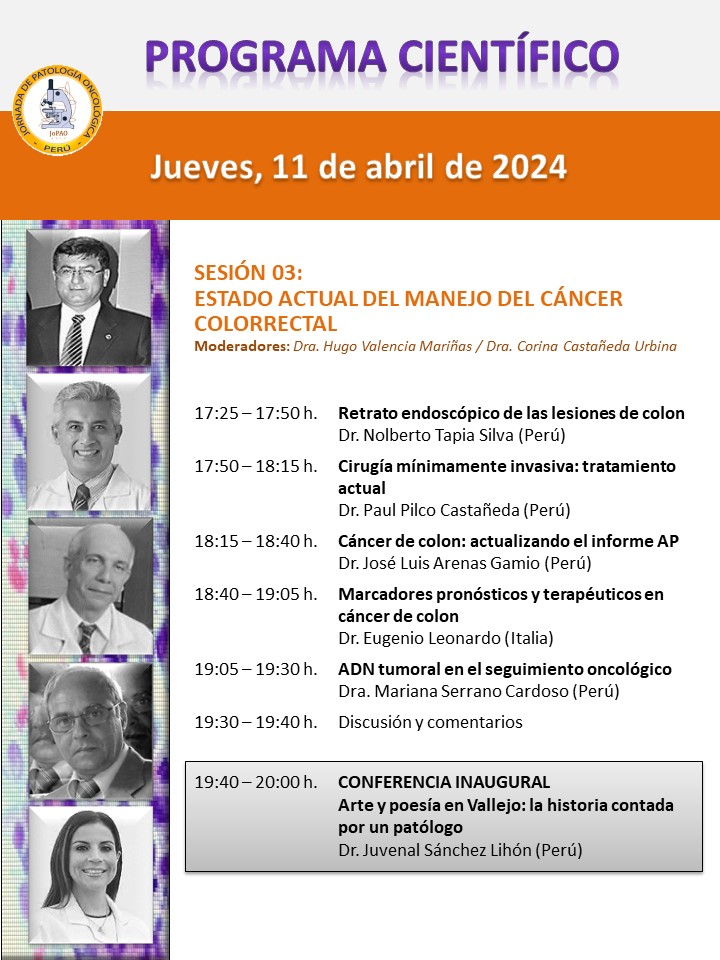 Últimos días de tarifa promocional. 
Programa Día 1/3
¡Los esperamos! 
Inscripciones en jopao.org
