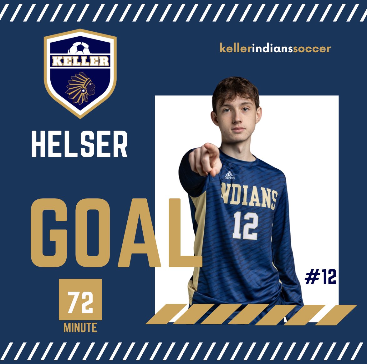 A first goal of the season for 1️⃣2️⃣!! Helser makes it 5-2
