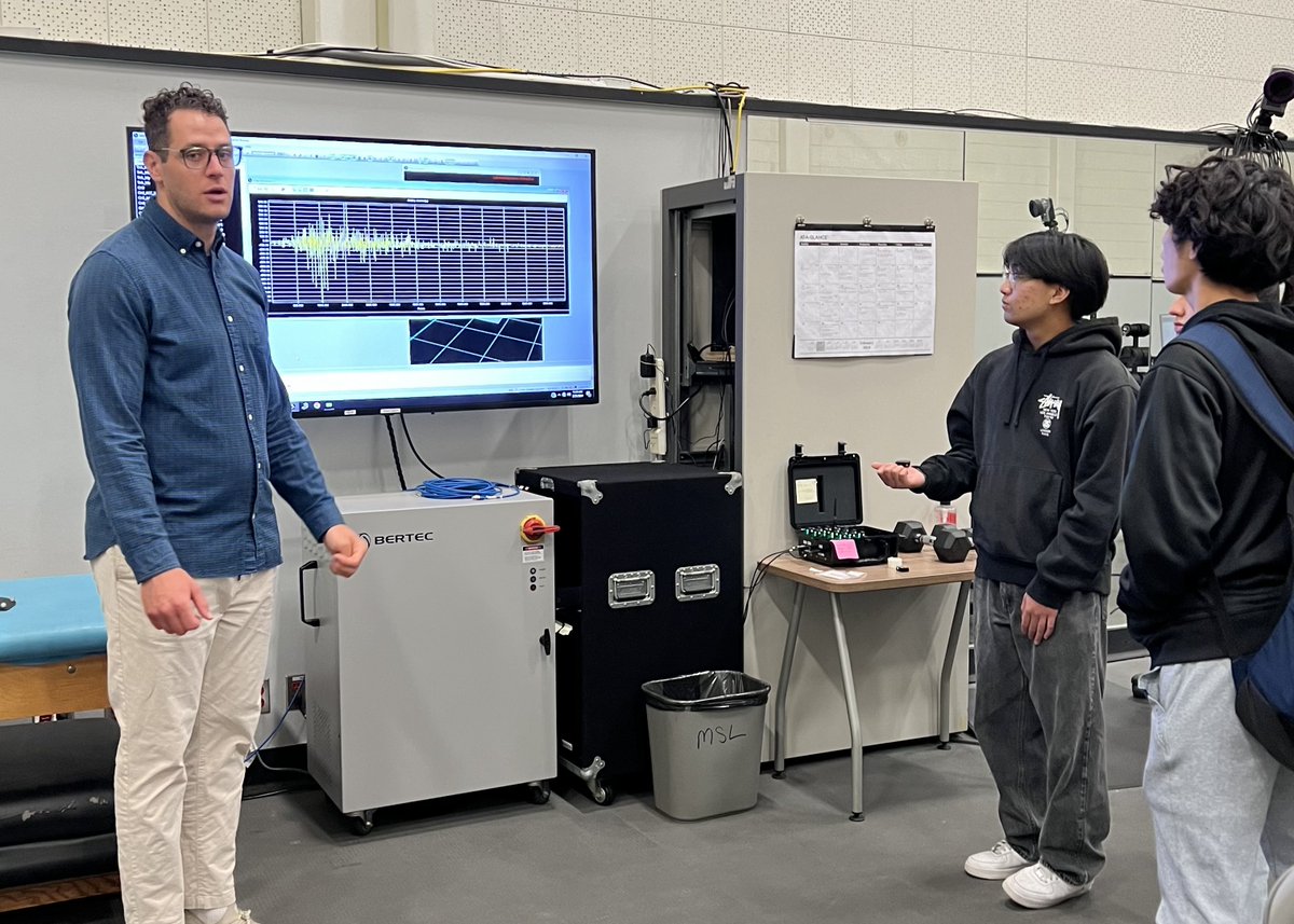 Yesterday, Mr. Sabala’s Sports Med students visited <a href="/CSULB/">Cal State Long Beach</a> to experience four different labs within the College of Health &amp; Human Services! #KHigh4Life #EngageEducateEmpower