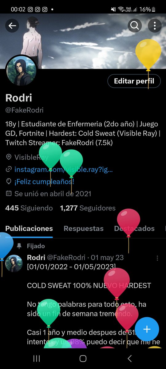 19 años no puede ser, ESTOY VIEJO