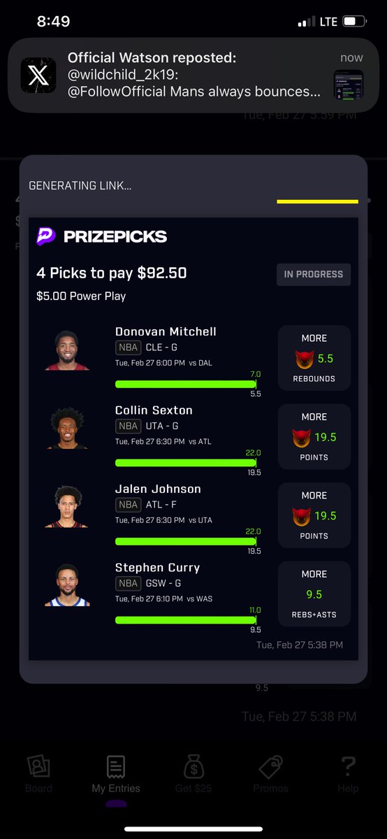 HarrisDiondray's tweet photo. 🔥🔥#prizepicks https://t.co/3Dib32xtc8