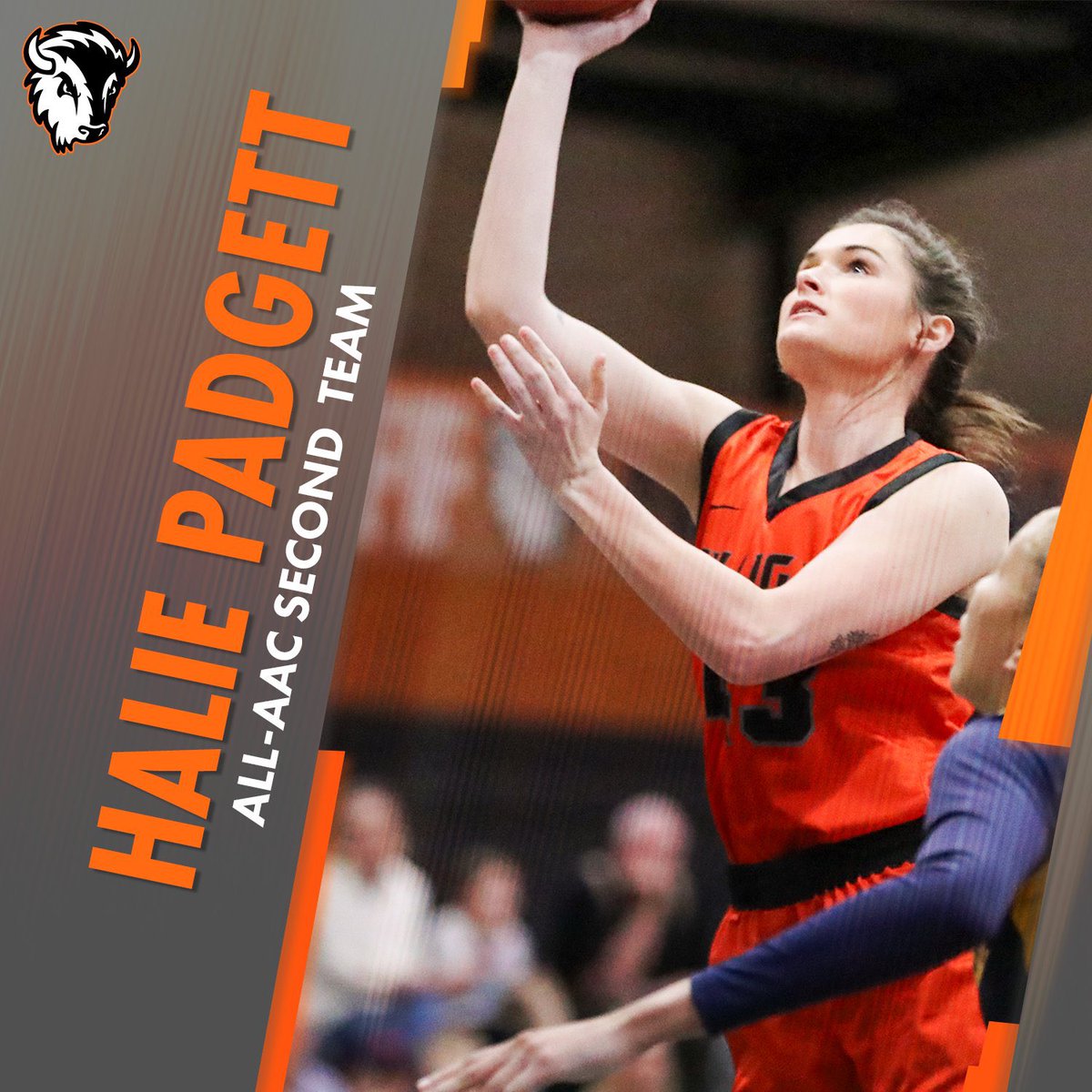 𝘼𝙇𝙇-𝘾𝙊𝙉𝙁𝙀𝙍𝙀𝙉𝘾𝙀⛰️

<a href="/MilliganWBB/">Milligan Women’s Basketball</a> had four players collect All-<a href="/AACsports/">AAC Sports</a> honors! #BuffStrong🦬

1st TM - Lauren Longmire, Jaycie Jenkins
2nd TM -  Semaj Clark, Halie Padgett
All-Defense - Longmire, Clark

📝bit.ly/4bU4VMc