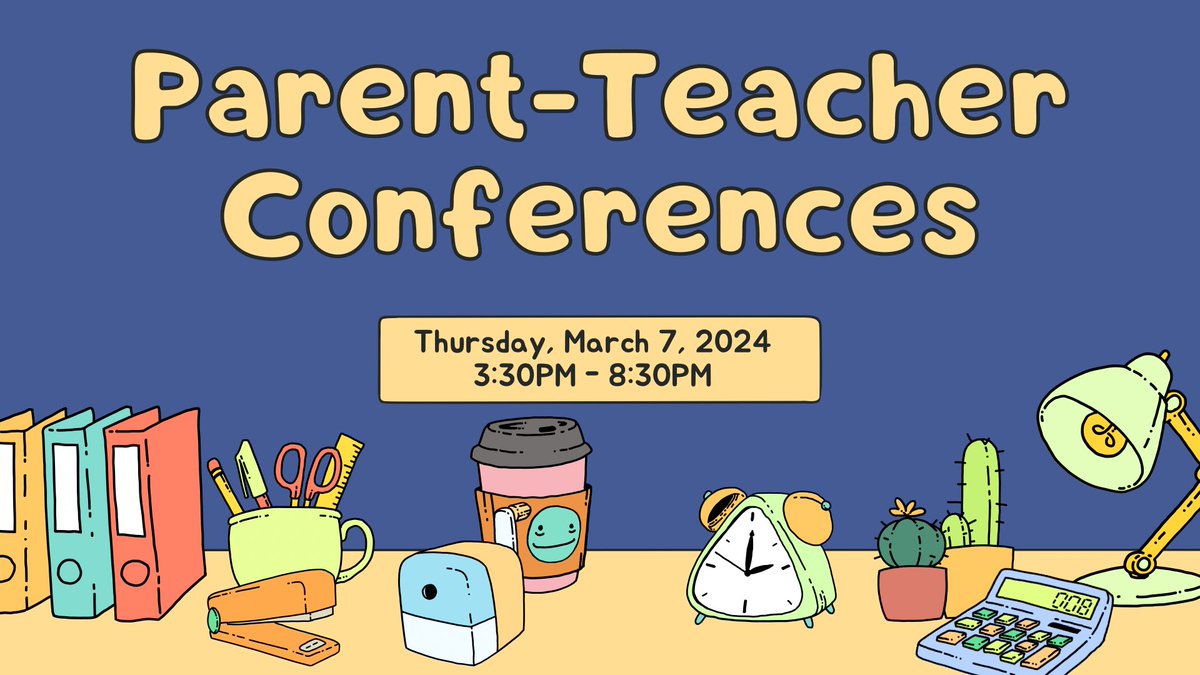 Have you signed up for Parent Teacher conferences yet?! We would love to see you there! Sign up on Skyward by March 3rd.