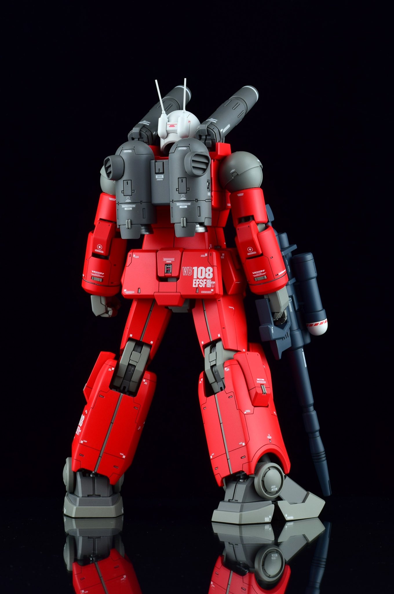 ガンキャノン What if it was two cannons and red? 