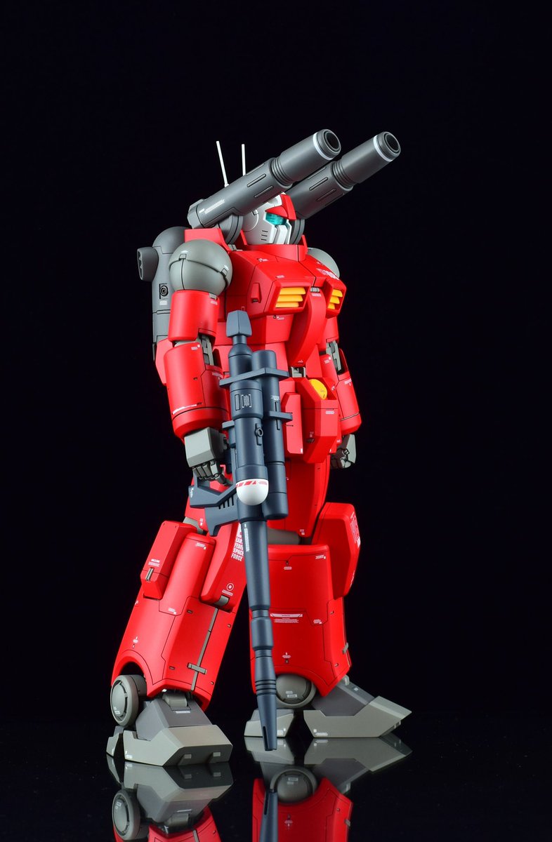 ガンキャノン What if it was two cannons and red? 
