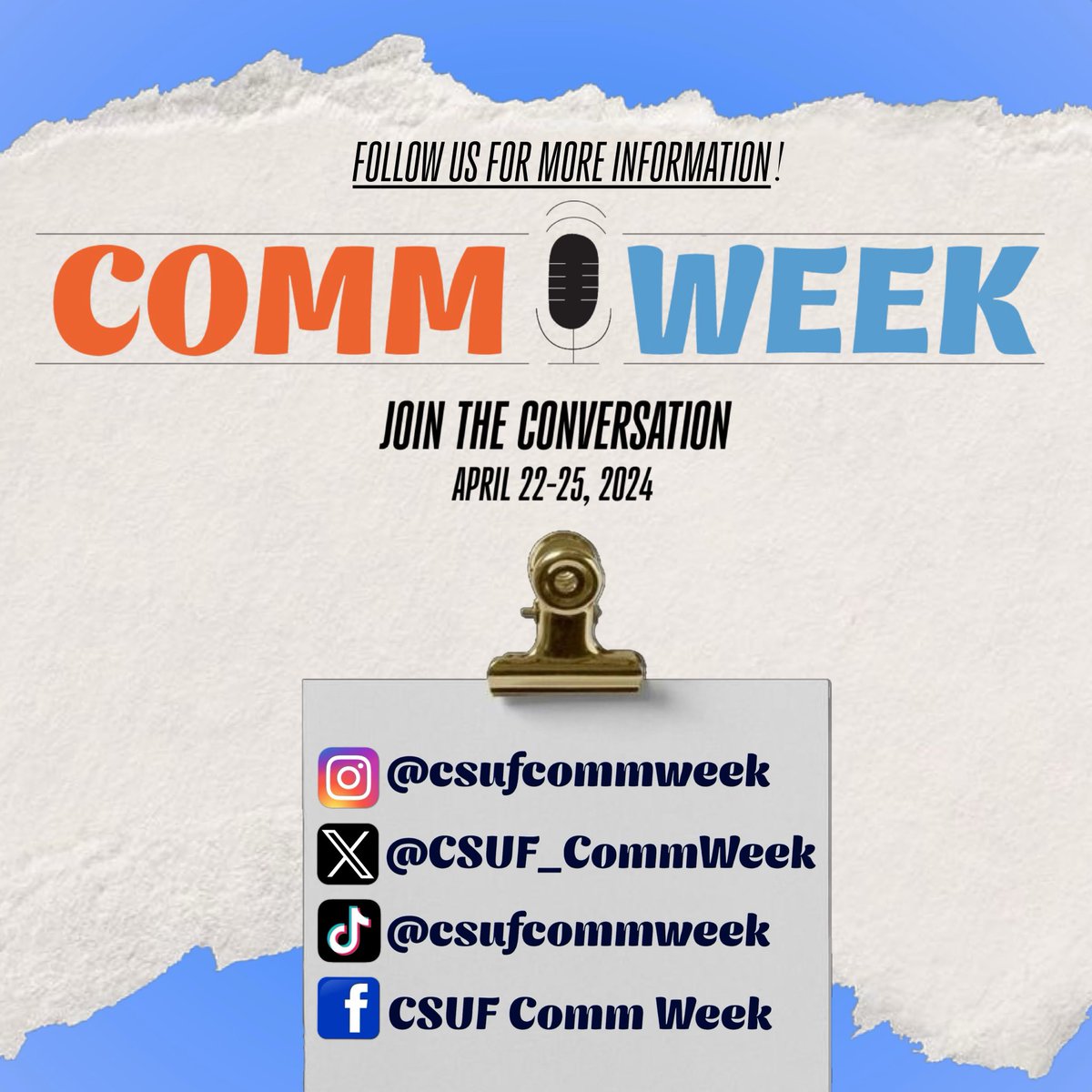 COMM WEEK tweet media