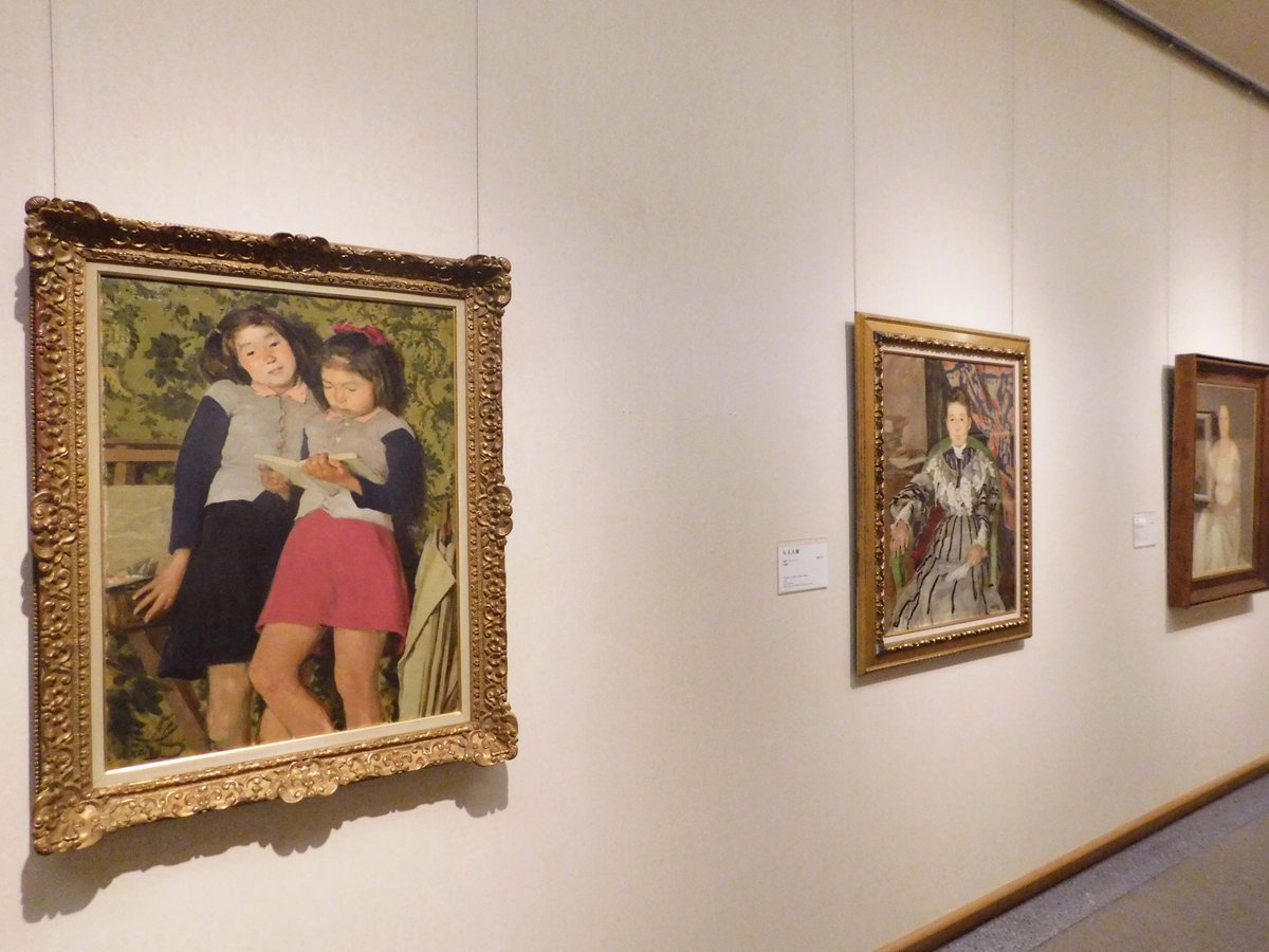 🏮開催中「小磯良平作品選Ⅲ」 同時開催：サインのない絵画 小磯良平