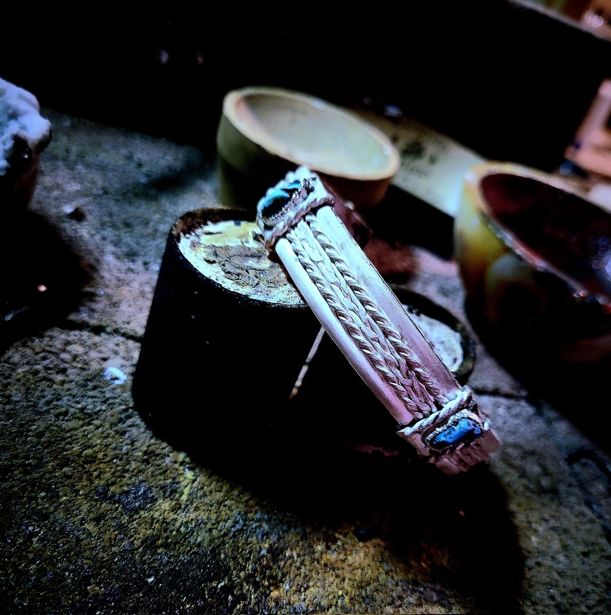 jon_torgerson's tweet image. I'm gonna have to pull more silver and turquoise out of this mountain I waste away on. 

Plus, it's good for me to get some fresh air. 😂🏴‍☠️👑 #RåvnsveðSmithery #NorseDesigns #NativeInspired #Silversmith #FineSilver #madefromScratch #touchGrass