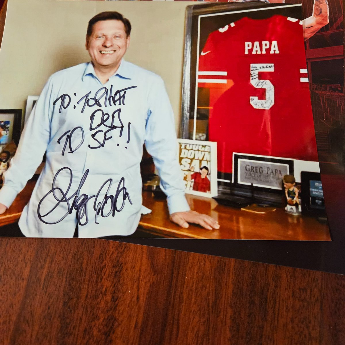 MsDebbieDebDeb's tweet image. Tonight is the last meeting for the 23-24 season of the 49ers Bay Area Social Club. Our guest for tonight's meeting is none other than " The Voice of San-Fran-cisco" Greg Papa! #FTTB ##LetsGoNiners