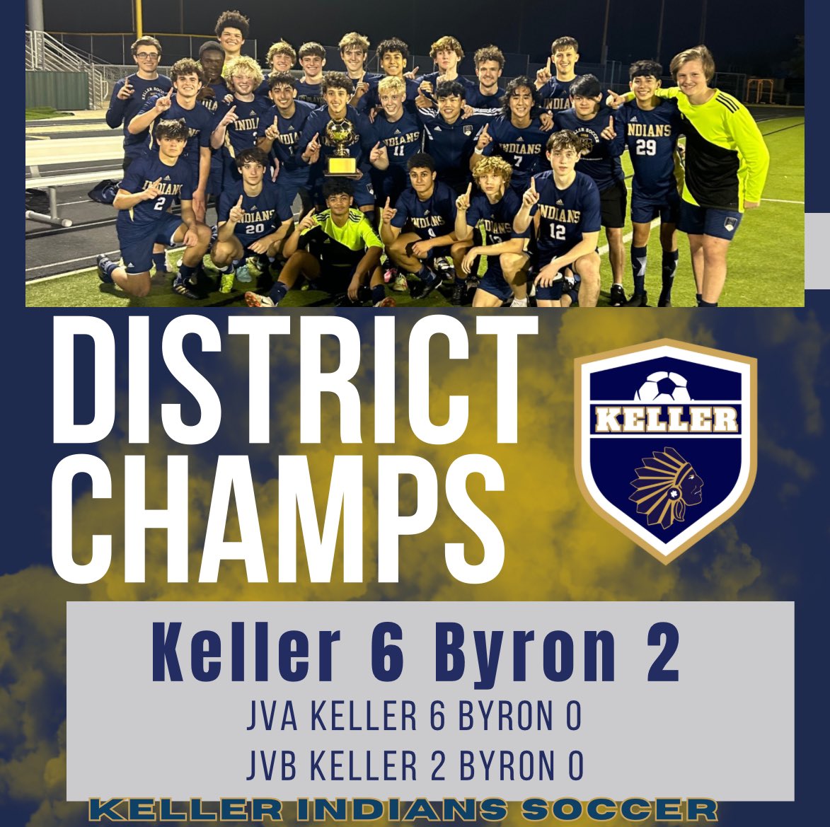 Varsity and JVA - District Champions