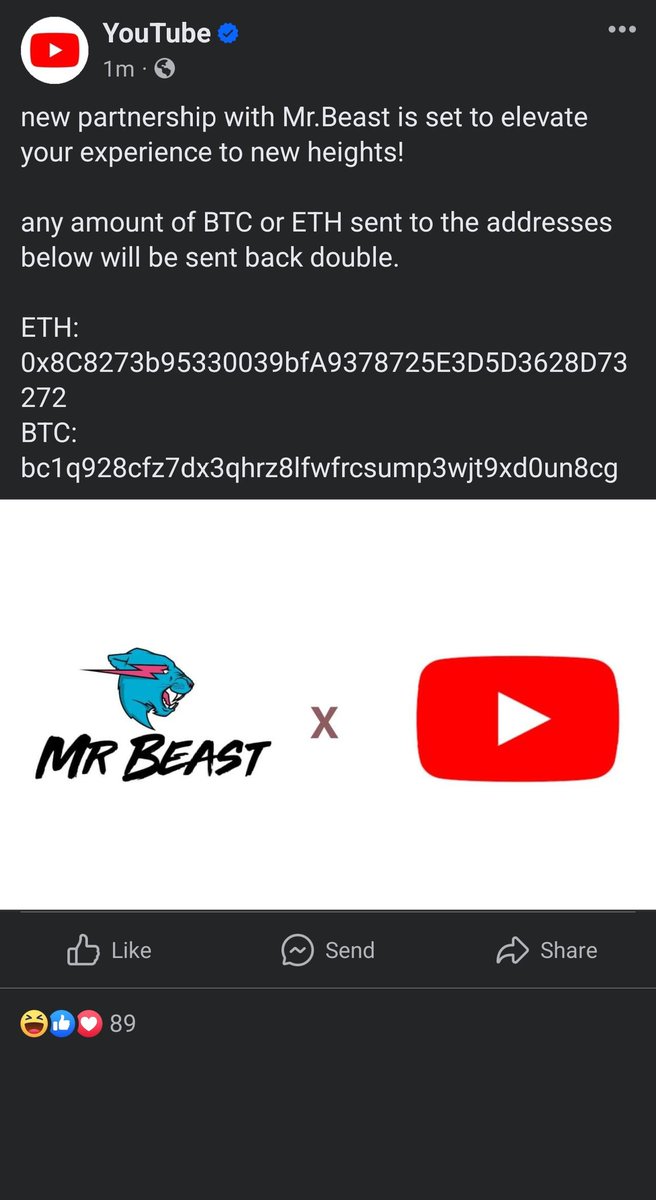 anutellafan's tweet photo. @YouTube you should probably address this hack to your account... Rather than ONLY deleting it. https://t.co/lzzpLjZvcC