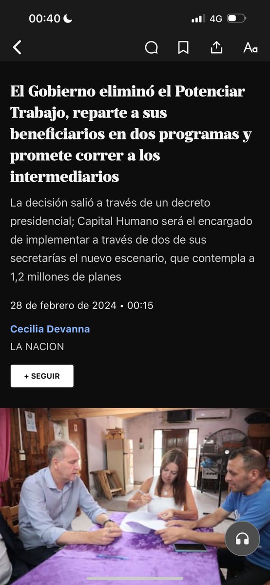 Una verdad que demuestra el primer presidente con HUEVOS y una mentira que demuestra la mierda de los medios en este país. NO SE ELIMINÓ NADA, pasó lo que tenía que pasar que es sacara los intermediarios ratas inmundas que viven del 70% de pobres que tiene este país. #VamosMilei