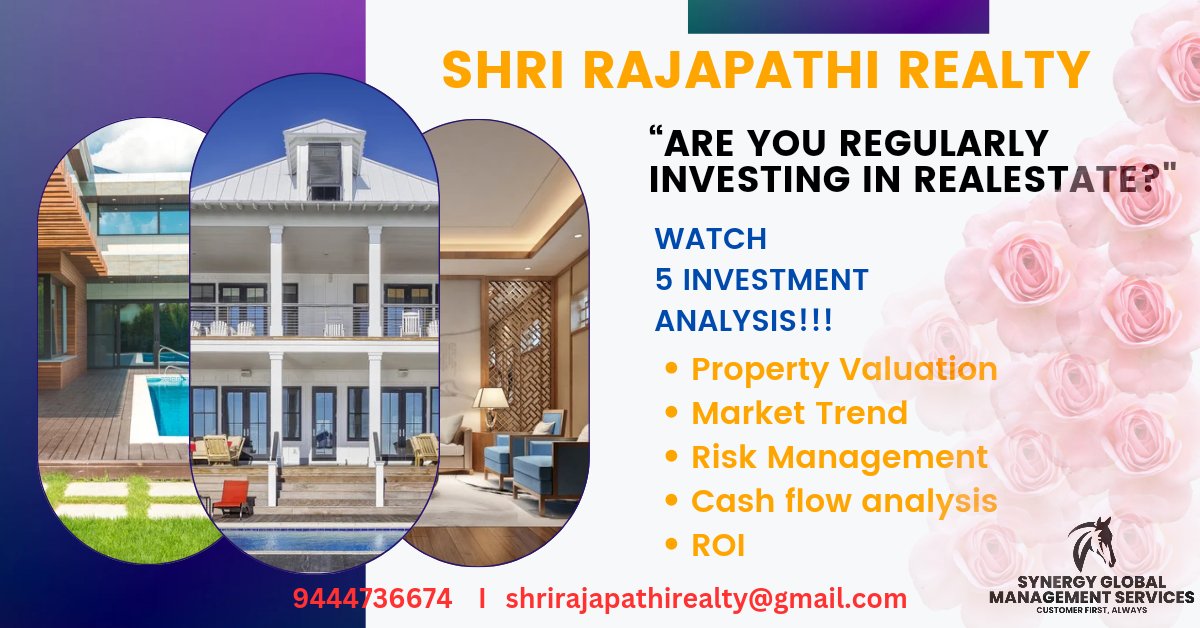 SHRI RAJAPATHI REALTY (@rajapathirealty) on Twitter photo 