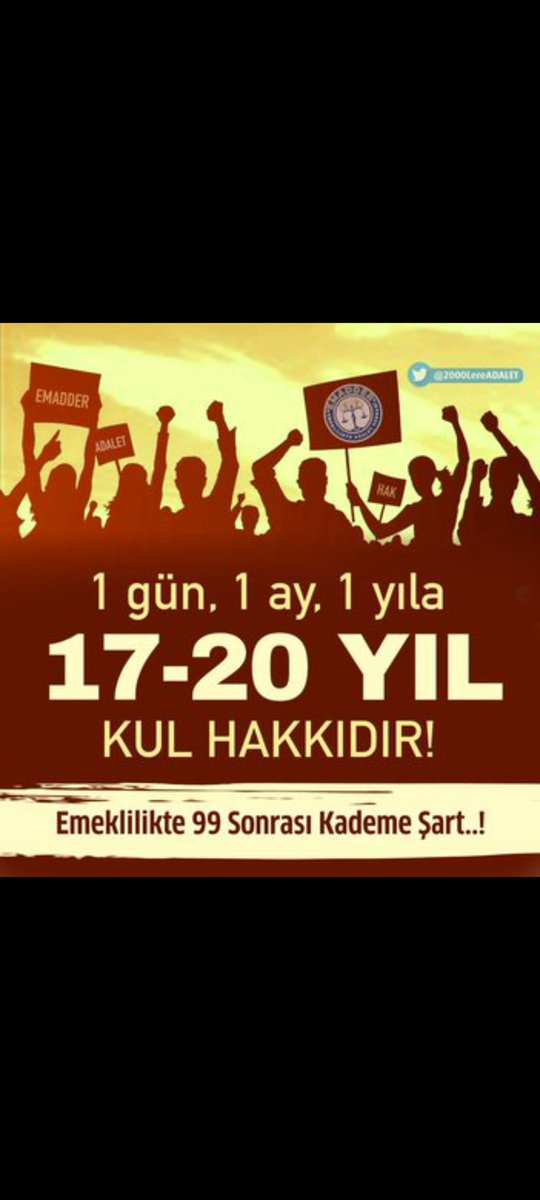 2001EMADDER's tweet photo. 📢📢📢TAG DUYURUSU

Günaydın EMAD-DER ailesi.

Bugün ki TAG' ımız #KademeYoksaOyYok 

NOT: Beğenip geçmeniz bizlere fayda sağlamıyor, mutlaka TAG ile yorum yapmanız gerekiyor.

Lütfen @EmadDernegi bildirimlerini açınız.

Kolay gelsin.
#KademeYoksaOyYok https://t.co/eE4PvoEXuq