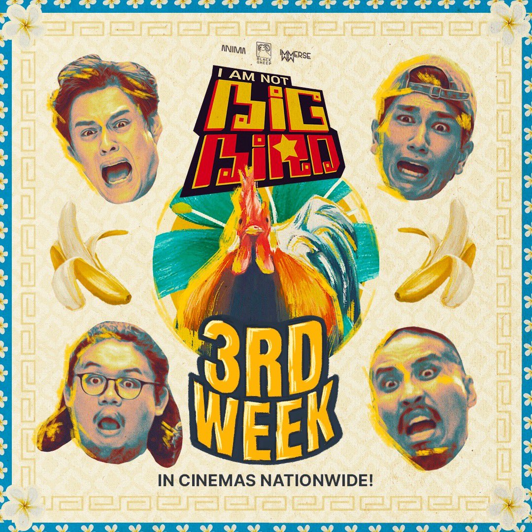 Tuloy-tuloy ang pagpapakalat ng #BigBirdEnergy! 💥 #IAmNotBigBird now on its third week in cinemas! Watch na with your BIRDkada! 😜