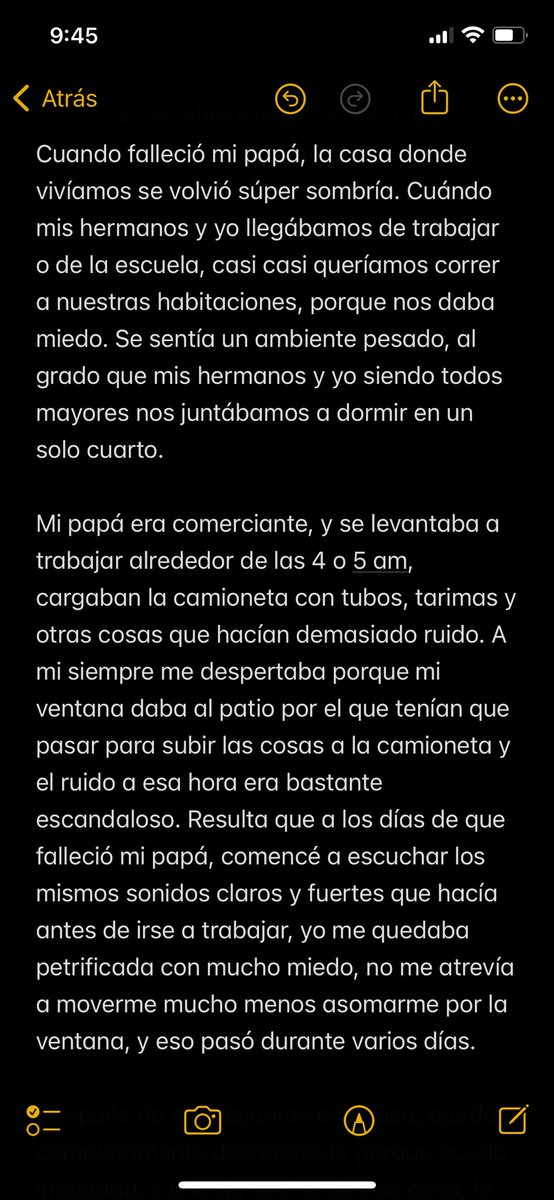 ImCosmetologa's tweet photo. @BeautyOfertasMx Les dejo mi historia. 
Cabe mencionar que en esa casa (que era de mis abuelos) por su tamaño, espacio y distribución, velaban a todos los familiares que fallecían 😵‍💫 y desde niños escuchábamos cosas o nos querían abrir puertas en las madrugadas 🫣 https://t.co/JhXAcInHXB