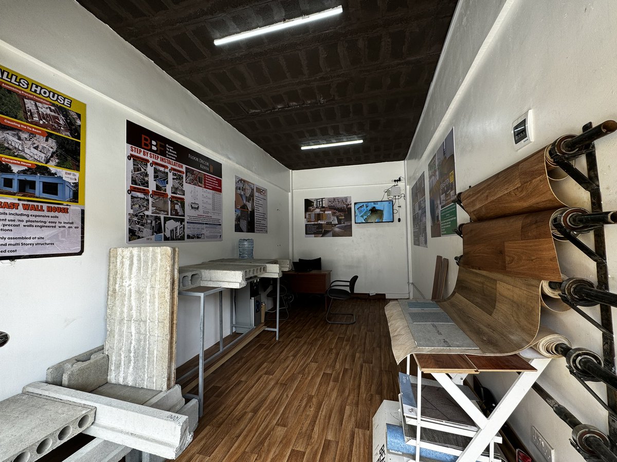 akibaru's tweet image. The upper floor slab of our newly  reopened showroom in Nanyuki is also precast .

Visit us to view and engage with us about the products displayed .

#Mkeka wa mbao #pergo #precast products 

Location is 

Floor Decor Nanyuki 
Irura Building Irura Road  
0755 660 000
Nanyuki