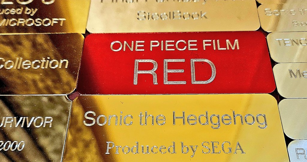 RetroFramesCo's tweet image. Plaques for framed games and a few anime frames!

Thank you, everyone, for the continued support 😊

We have something BIG coming this week you won&apos;t want to miss!!

#framedgame #frameart #gamer #gaming