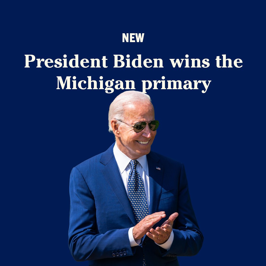 Congratulations to President <a href="/JoeBiden/">Joe Biden</a>!