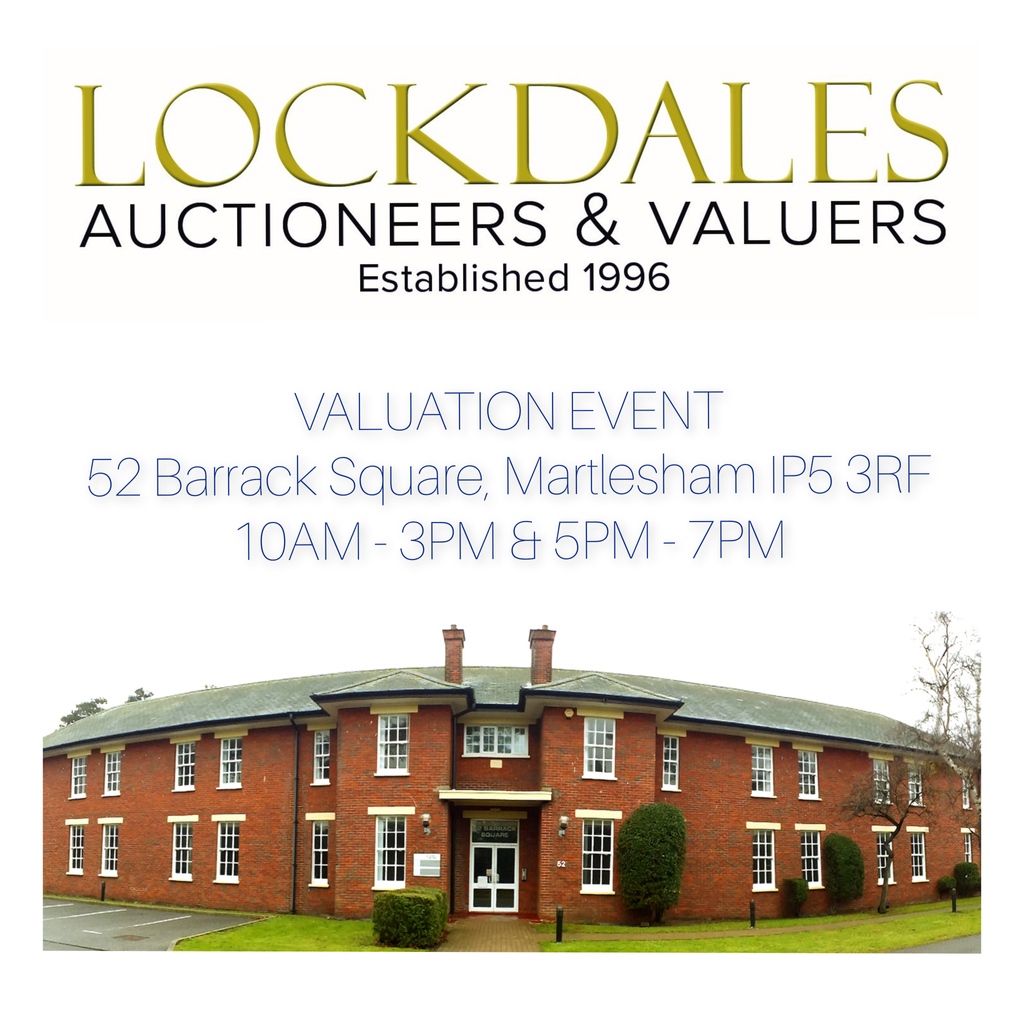 Tomorrow we are hosting two valuation events on our premises.
From 10am - 3pm &amp; 5pm - 7pm.
You can simply turn up on the day, for a free, no obligation valuation. #suffolkevents #ipswichevents #valuationdays #auctionevent #auctionhouse #freeevent #antiquevaluations