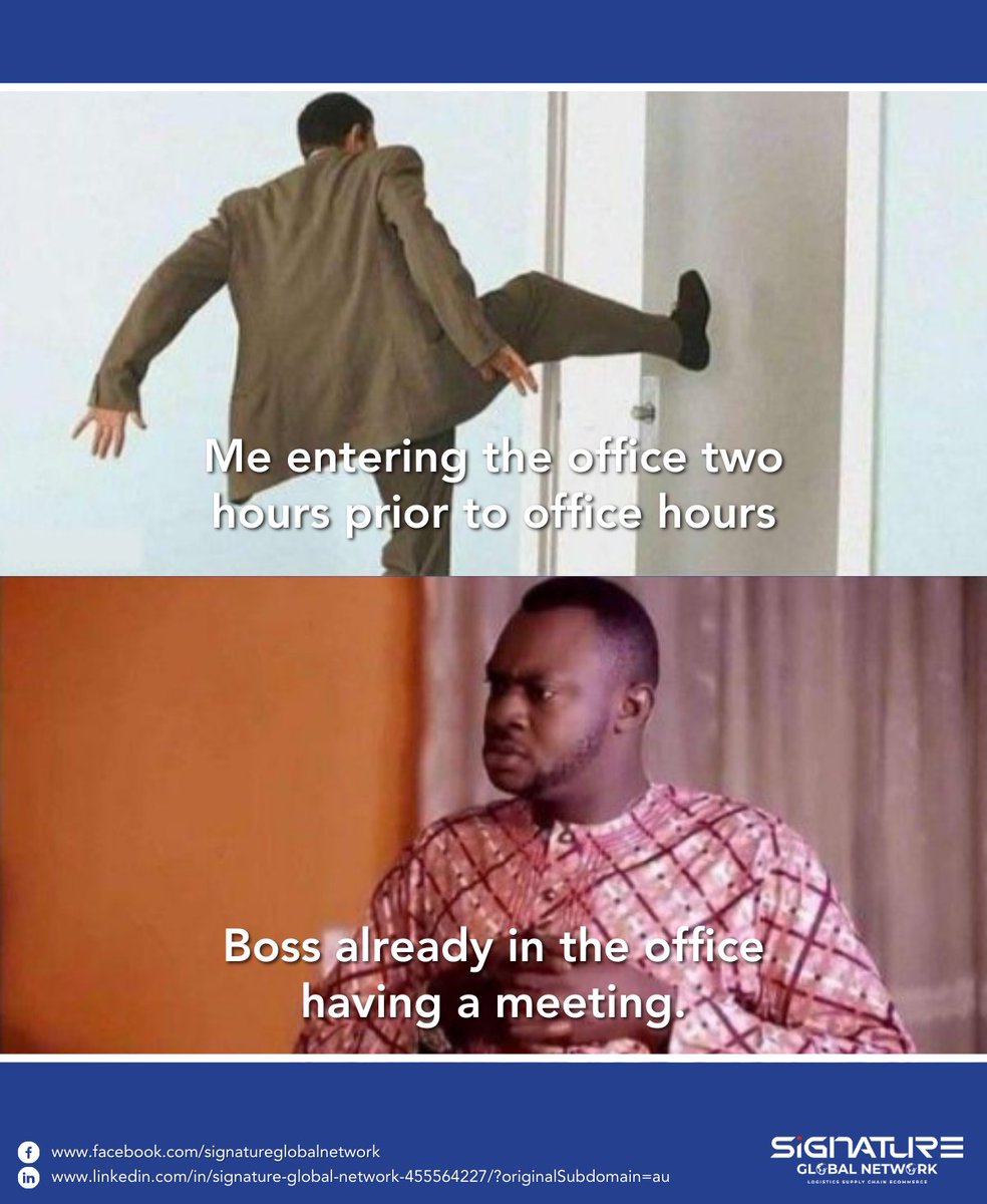 Signaturegln's tweet image. Alert!! You will see a freight forwarder boss at any hour. 😂

#Logisticshumor #LogisticsLaughs #SupplyChainSmiles #FreightForwarderFunnies #EcommerceLaughs #ShippingHumor #LogisticsMemes #SupplyChainHumor #FunnyFreight #LogisticsLife #EcommerceComedy