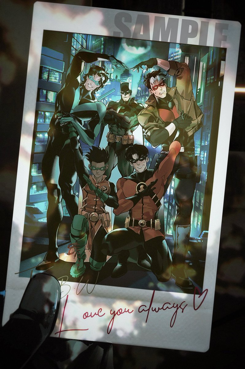 #Batfamily Give you a big 💗