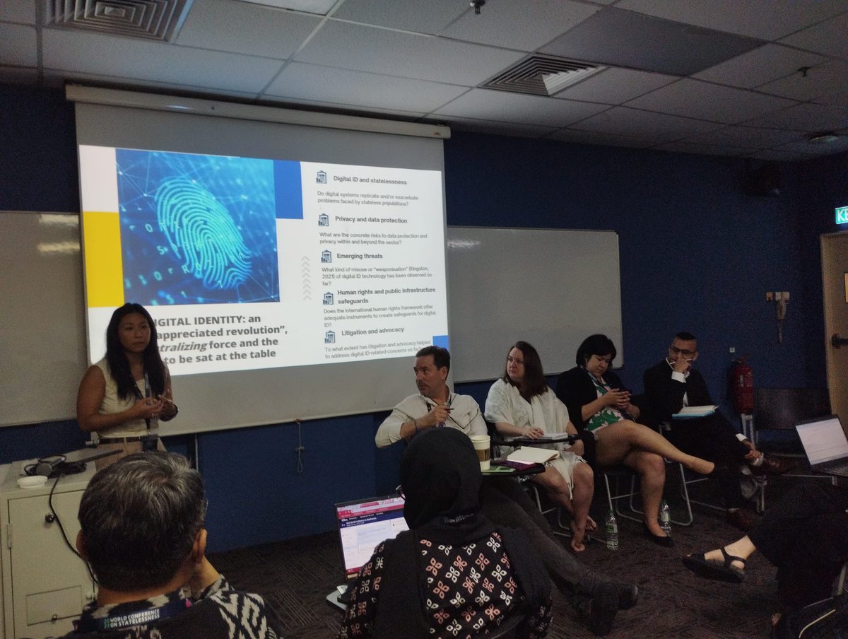 Eve Hayes on bluesky at evehayes123 (@evehayes123) on Twitter photo Today we argued that by the next #2024WCS conference #digitalidentity will become THE central theme in global debates on citizenship rights, nationality deprivation & statelessness. The turnout today & incredible debate suggests that we are not mistaken. <a href="/mariannedh/">Marianne DĆaz HernĆ”ndez</a> #2024WCS Today we argued that by the next #2024WCS conference #digitalidentity will become THE central theme in global debates on citizenship rights, nationality deprivation & statelessness. The turnout today & incredible debate suggests that we are not mistaken. <a href="/mariannedh/">Marianne DĆaz HernĆ”ndez</a> #2024WCS