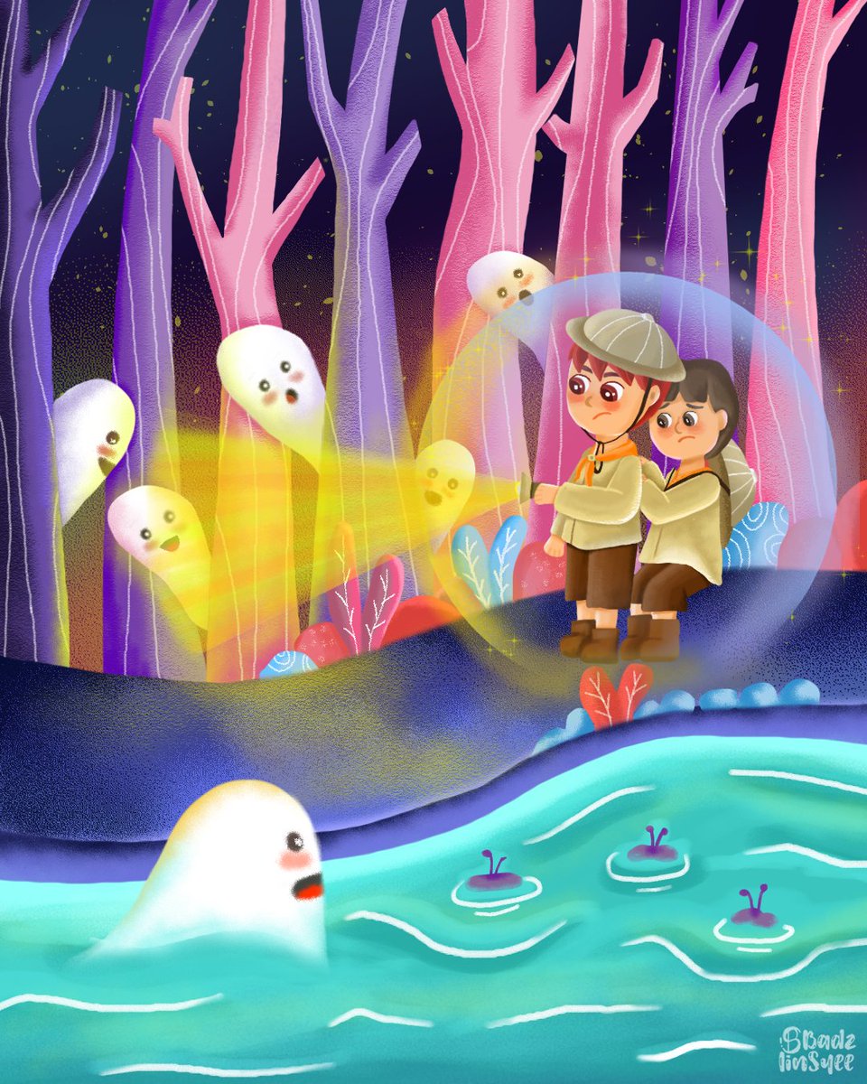 badzlinsyee's tweet photo. Enak² ikut pramuka eh malah kepisah dari rombongan 😱
.
.
#kidlit #kidlitart #kidlitillustration #kidlitartist #childrenbookillustration #childrenbookart #bookcoverdesign #illustration #childrenillustration #childrenillustrations #childrenillustrationstyle #childrenart https://t.co/GM50yb4hvE
