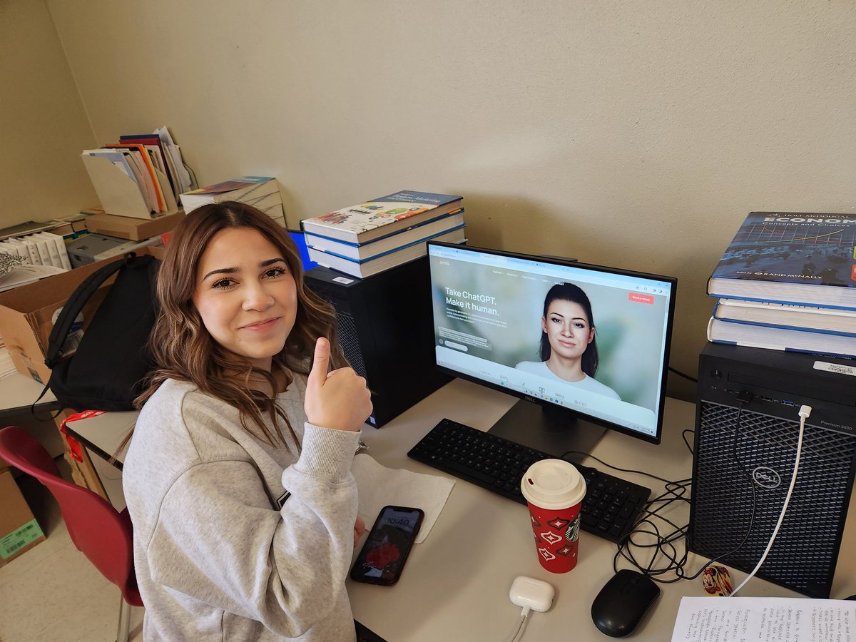JoseLSilvaSmith's tweet image. THS students in the Business Ed & Computer Science Programs have been exploring the subject of AI by learning to use tools like @ChatGPT & @UneeQAI as well as completing the @CodeOrg Coding with AI Pilot lessons. Amazing discovery experiences! Yay! ❤️👌🙂 #TISDProud #CodeOrg