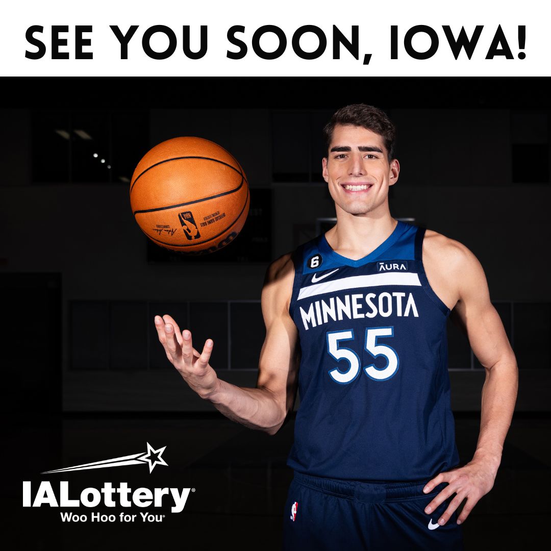 Luka Garza ✞ (@lukag_55) on Twitter photo I'll be making a special appearance this Thursday at the Waukee, Iowa Hy-Vee in partnership with my friends at the <a href="/Iowa/">Iowa Hawkeyes</a> Lottery! 2-4pm! We are one week away from the final deadline for the Bonus Basketball promotion. Enter those Bonus Multiplier scratch tickets now! I'll be making a special appearance this Thursday at the Waukee, Iowa Hy-Vee in partnership with my friends at the <a href="/Iowa/">Iowa Hawkeyes</a> Lottery! 2-4pm! We are one week away from the final deadline for the Bonus Basketball promotion. Enter those Bonus Multiplier scratch tickets now!
