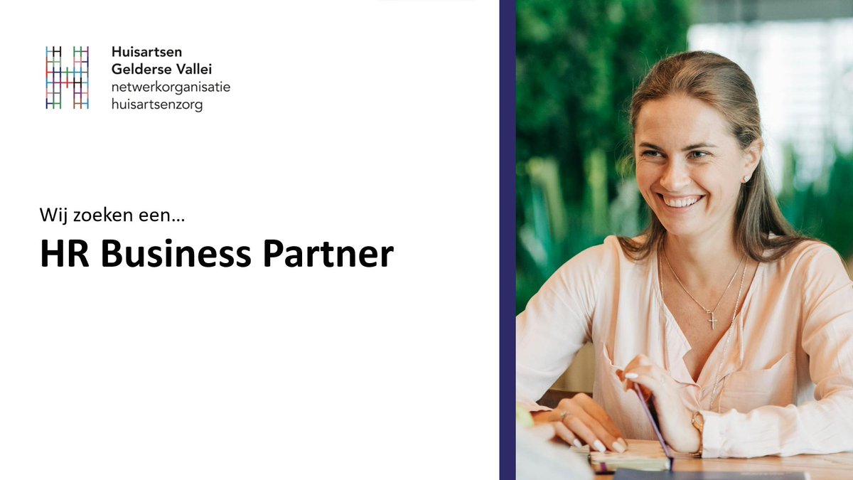 #vacature | 𝐇𝐑 𝐁𝐮𝐬𝐢𝐧𝐞𝐬𝐬 𝐏𝐚𝐫𝐭𝐧𝐞𝐫
Wil jij meebouwen aan toekomstbestendige eerstelijns(acute)zorg in de Regio Gelderse Vallei? 

Lees hier alles over deze nieuwe functie ➡️ huisartsengeldersevallei.nl/professionals/…

#werkenbijHAGV #werkenindezorg #HR