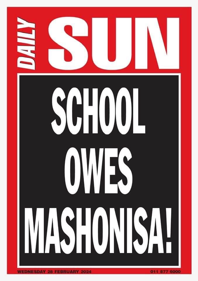 ⁦<a href="/TheRealClementM/">Clement Manyathela</a>⁩ <a href="/702/">702</a>: Hai bo!! Clemza pls find out how true this story is and if the ⁦<a href="/DBE_SA/">Dep. Basic Education</a>⁩ is aware of it..