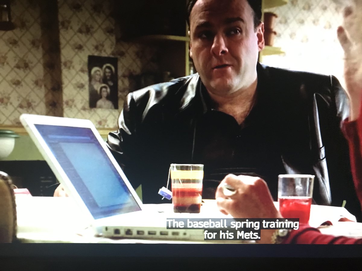 knolx's tweet photo. The Sopranos (2002) #SpringTraining https://t.co/iYfKNaya37