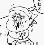 花粉で顔ぐしゃぐしゃ 