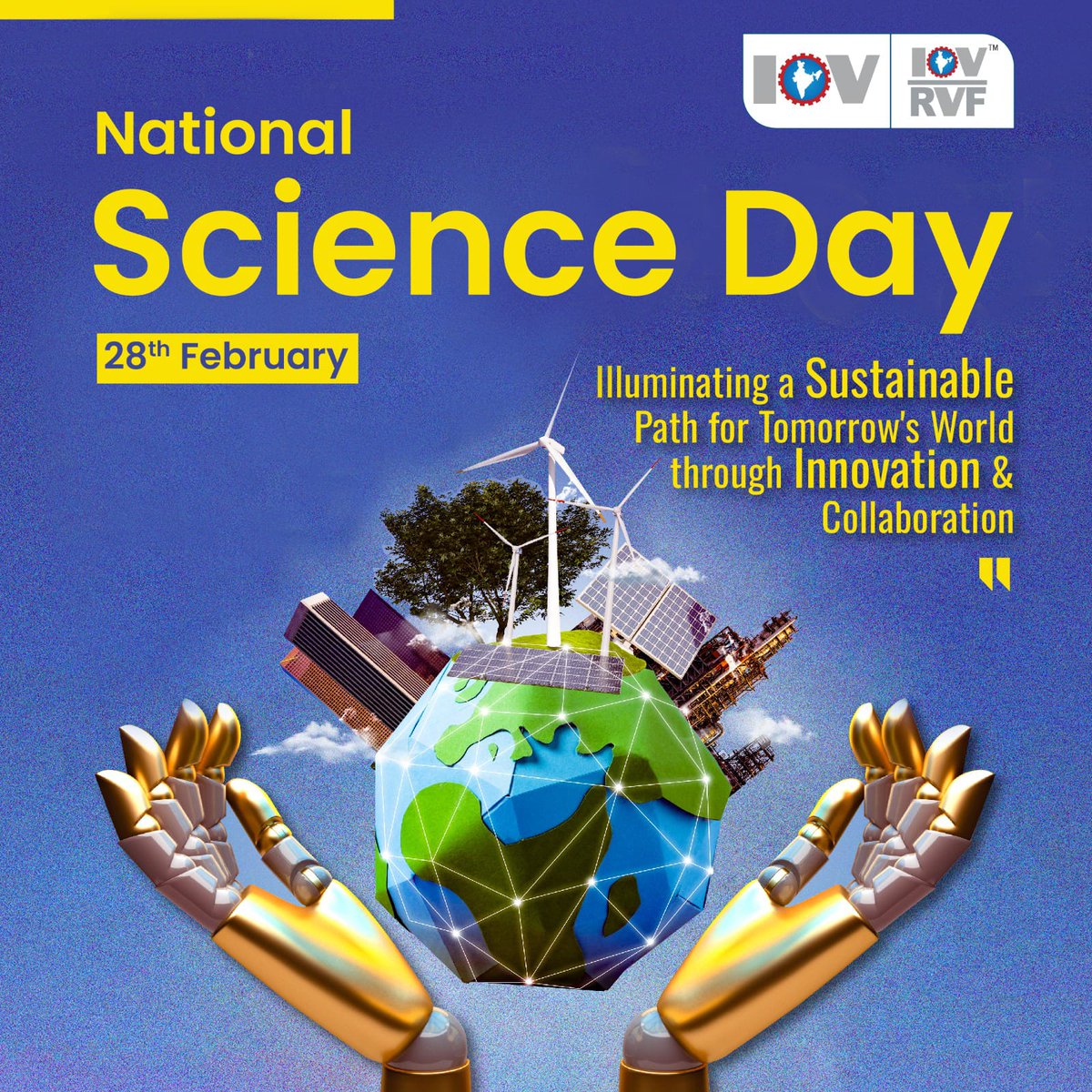 IOVvaluation's tweet photo. Embracing the Spirit of Exploration on National Science Day, Together Towards a 'Viksit Bharat',🚀 From Ideas to Innovations.
#Viksitbharat #IOV #IOVRVF #राष्ट्रीय_विज्ञान_दिवस #NationalScienceDay #CVRaman #science #ISRO #TheRamanEffect #Chandrayaan3 #valuation #india #bharat https://t.co/xLrnh6uCpU