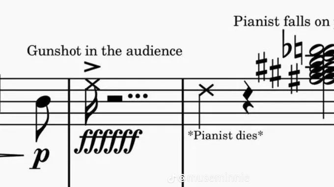 Threatening Music Notation tweet media